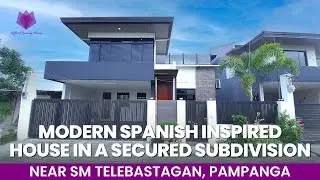 Modern Spanish Inspired House for Sale in a Secured Subdivision Near SM Telebastagan