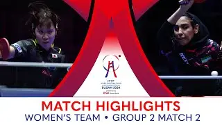 Mahshid Ashtari (IRI) vs Miu Hirano (JPN) | WT G2 - Match 2 | #ITTFWorlds2024