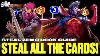 Marvel Snap: EASY INFINITE WITH ZEMO + Agamotto | Steal Zemo Deck Guide!