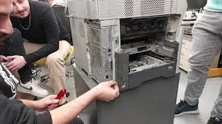 HP M4345 Fuser Gear Grup-Drive Change/Fuser Dişli Grubu Değişimi