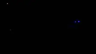 1.2W 445nm blue laser night beam shot