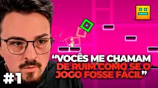 PASSANDO RAIVA COM GEOMETRY DASH #1 | SPIDER JOGA
