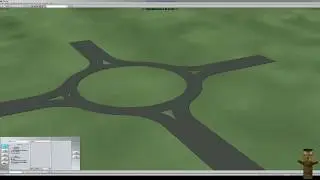 Tutorial #4 Kreisel einspurig - Teil 1, Strassenverlegung