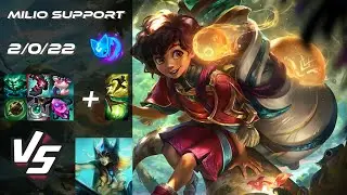 SUPPORT Milio vs Nami - NA Grandmaster Patch 25.24