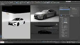 Renderspaz.com Освещение модели автомобиля, FinalRender Tutorial 2: 3D