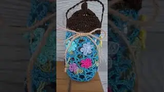 Crochet Fairy Lantern - Enchanting Mason Jar Cover with Twinkle Lights @sharonsantorum4205