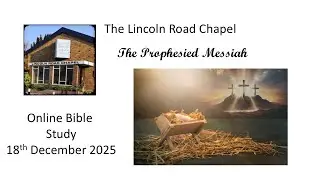 Bible Study - The Prophesied Messiah