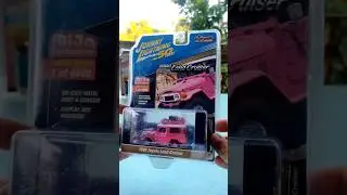 Turning Heads with Barbie Pink: 1980 Land Cruiser Unboxing! #shorts #landcruiser #barbie #pink #cars