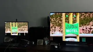 GUESS THE MOVIE!!! - LG C5 55 inch OLED TV & Acer Predator 27 inch monitor #oled #ips #lgoledtv #lg