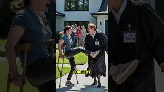 HOA Karen Kicks Wife's Crutches&mdash;Unaware She's the Judge for Their Lawsuit! #hoakaren #hoa #trending