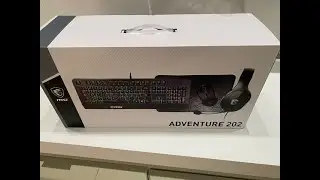 Unboxing KIT MSI ADVENTURE 202