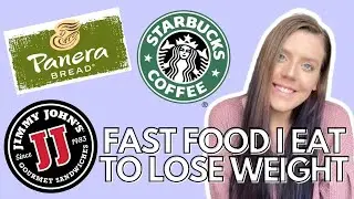 FAST FOOD I EAT TO LOSE WEIGHT | How I Lost 70 pounds & Still Eat Fast Food | WW Blue Plan
