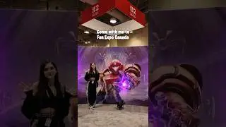 Come with me to Fan Expo Canada 2025 #shorts #fanexpo #fanexpocanada #vlog #vlogs #dailyvlog