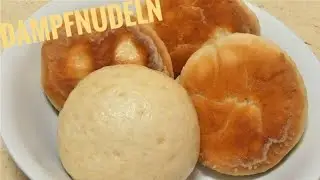 Dampfnudeln mit leckerer Salzkruste, die sind echt einfach zu machen!