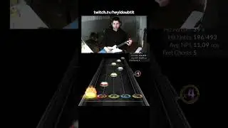 Cult of Personality Solo 2 FC - 125% Speed #shorts  #guitarhero #clonehero #metal #gaming #twitch