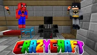 Crazy Craft 4.0 Ep 8 BUILDING A SUIT ASSEMBLY UNIT