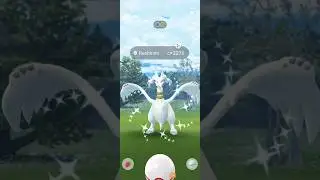 Getting Lucky With ✨Shiny Reshiram Raid in #pokemongo