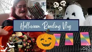 🎃 HALLOWEEN READING VLOG READING AMELIA FANG 🎃