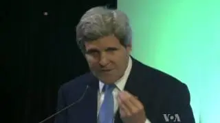 Kerry Calls for Greater Political Will to Reverse Global Climate Change