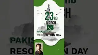 Pakistan Resolution Day: A Journey to Independence #shorts #23march2025 #pakistanresolutionday