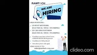 MEP BIM JOB VACANCY @ 20-01-2023