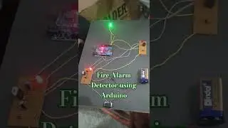 Fire Alarm Detector using Arduino#arduino #fyp #foryou#diy #securit#technology#electronicsprojects