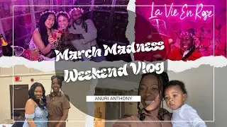 MARCH MADNESS WEEKEND VLOG 5|HawaiianxNYer LinkUp @ Pink Pier,Nephew&rsquo;s Baby Dedication|Anuri Anthony