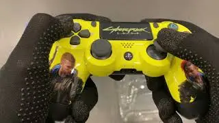 PS4 Dual shock 4  Character Controller Unboxing! Cyberpunk 2077: Third Person Mod 2021