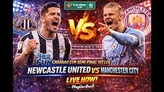 Newcastle United v Manchester City Carabao Cup Semi-Final LIVE EA SPORTS FC 26 #EASportsFC26 #shorts