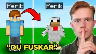 Fuskar Med MORPH MOD I Minecraft Kurragömma..