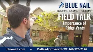 Roof Ridge Vents to Properly Ventilate Homes in Dallas