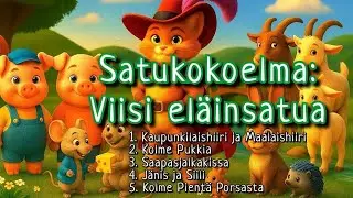 Viisi el&auml;insatua - Satukokoelma - Ei mainoksia - Ik&auml;suositus S - Satuja lapsille