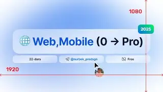 Web/Mobile design asoslari | 22 - dars | Mobile applarni tahlil qilamiz ! | Live dars !