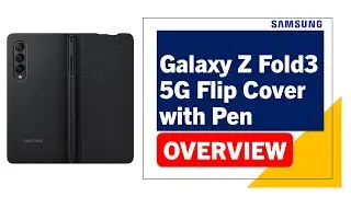 Galaxy Z Fold3 5G Flip Cover with Pen | Indian Unit unboxing | Wireless charging | #Spen # Fold3Spen