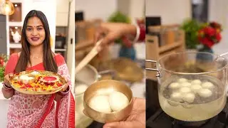 Puja & Rasgulla Bhog Preparation Ft. @Nestasia 