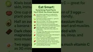 Eat Smart! These Foods Do More Than You Know!