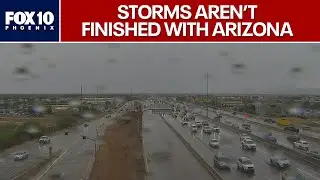 Stormy weather arrives in Arizona, first of many days | FOX 10 Phoenix
