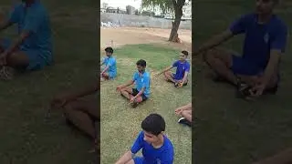 YOGA DAY 21 JUNE 2019 WITH ROYAL DEFENCE CADETS..........
