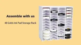 48 Grids Ink pad Storage Rack - Assemble