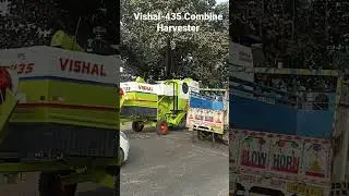 Vishal-435 Combine harvester | Vishal Combine harvester | Vishal combine | Vishal Harvester