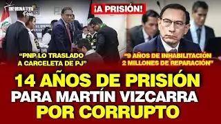 LAGARTO VIZCARRA SENTENCIADO A 14 A&Ntilde;OS DE PRISI&Oacute;N POR CORRUPTO