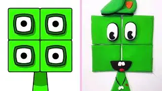 Мой персонаж Спрунки из Happy Tree Friends: Пятнадцать (Numberblocks) - Петуния