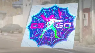 CS2 Updated WEB STUCK Holo Sticker