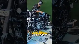 Classic 350 Gets a Matte Twist | UltraShieldX PPF Protection at The Detailing Mafia Mumbai!