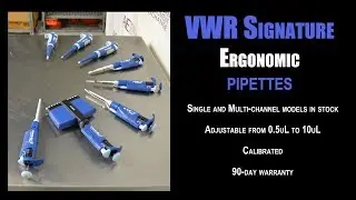 VWR Signature Ergonomic High Performance Pipette (3979C PIPETTOR)