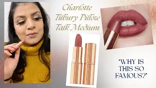 Pillow Talk Medium on Indian skin | Perfect lipstick for everyday glam 💄