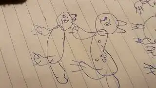 warrior cat story:  life of luetfur and kapeclaw and snowpaw) (2 min)