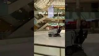 An ice resurfacer is a vehicle used to clean and smooth the surface of a sheet of ice. Also Zamboni