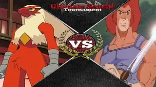 Blaziken Vs Lion O-Ultimate Senshi Tournament (Fight-In Round)