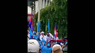Cambodia Election Campaigns 2023 by CPP #shortvideo #tiktokviral